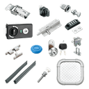 ファスナー・ラッチ錠・キャッチ・錠前装置・周辺機器